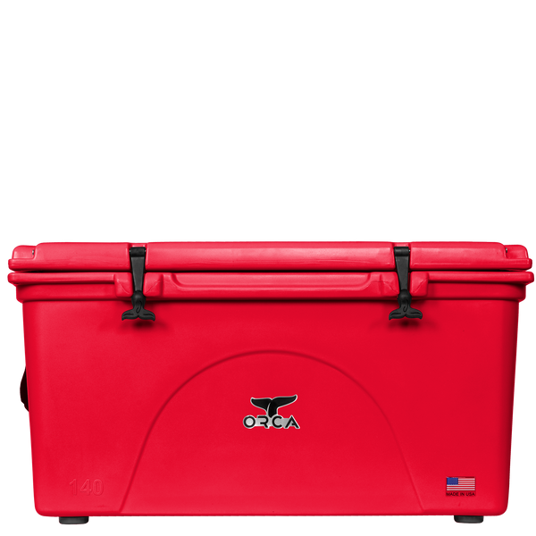 140 Quart Cooler Red