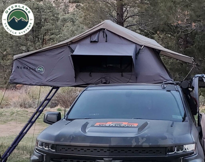 18149936 OVS Nomadic 4 - Dark Gray Soft Shell Roof Top Tent