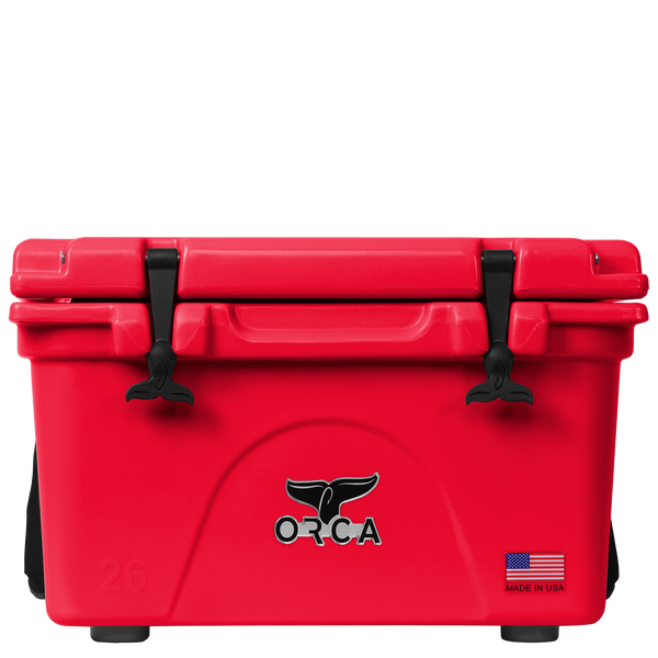 26 Quart Cooler Red