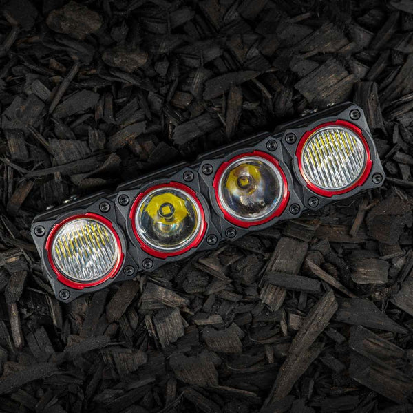 FLEX ERA® LED Light Bar - Bezel Kit for 10" Segments - Red