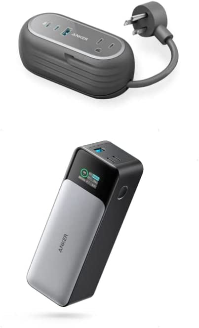 Anker 737 3-Port Portable Charger &amp; Power Bank - 24,000mAh