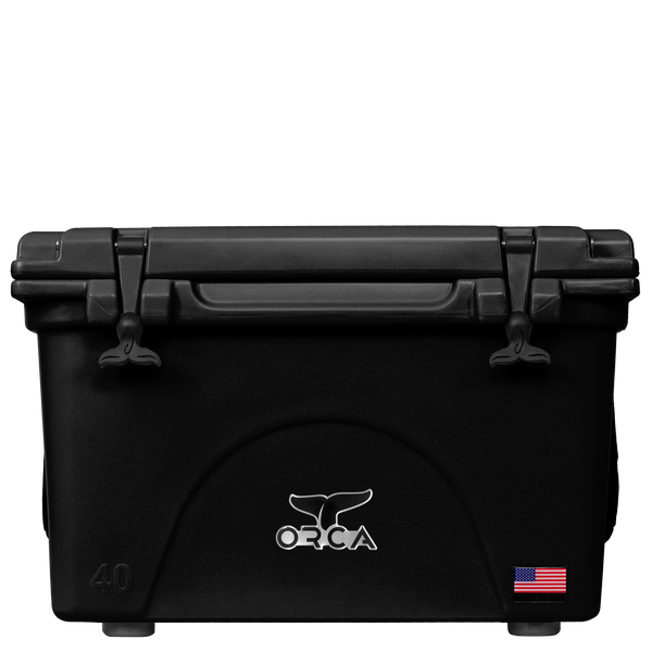 40 Quart Cooler Black