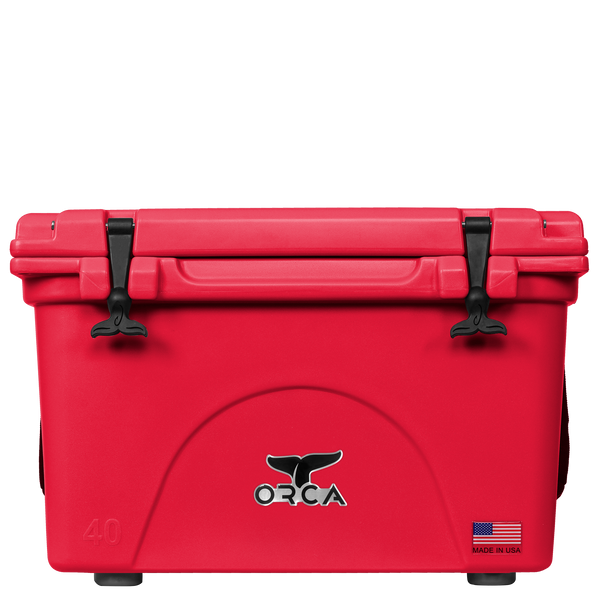 40 Quart Cooler Red