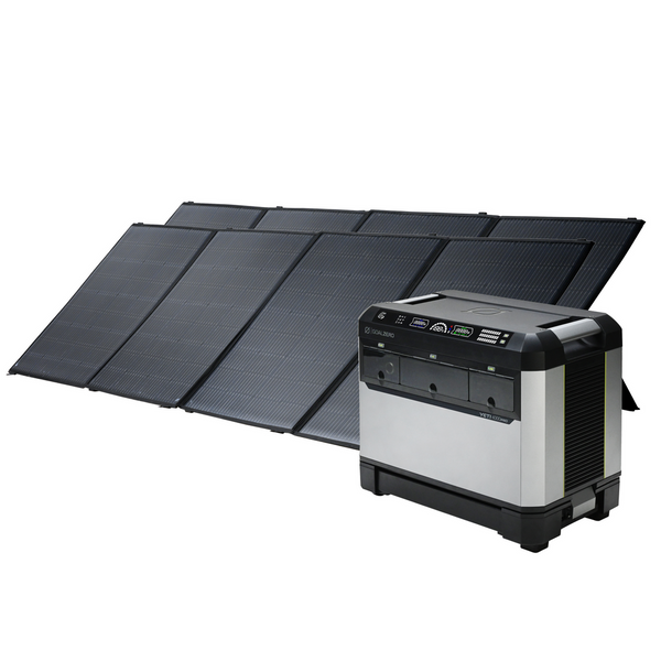 YetiPRO 4000 + (2) Nomad 400 Solar Generator