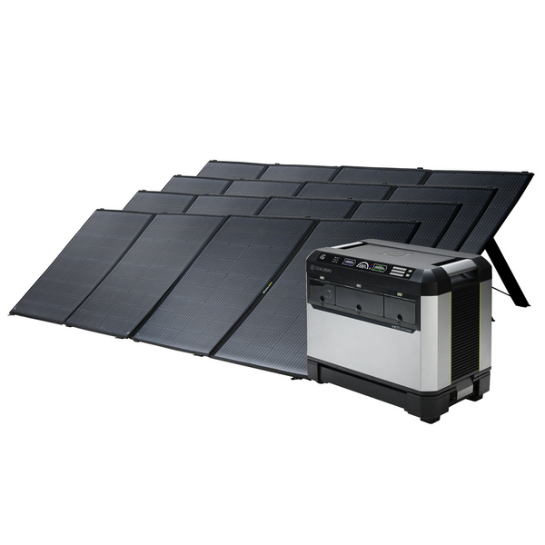 YetiPRO 4000 + (4) Nomad 400 Solar Generator