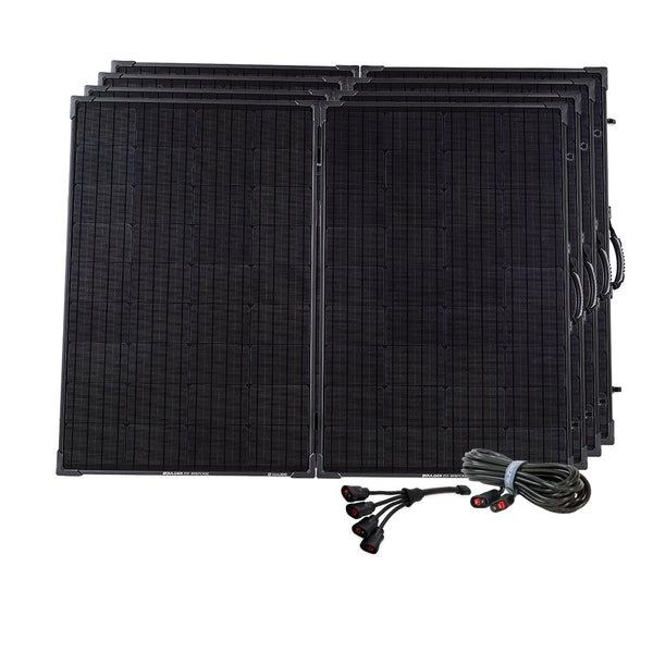 (4) Boulder200 BC Solar Panel Bundle