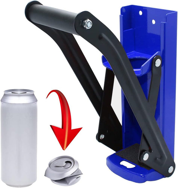 ANFU Wall Mounted Aluminum Can Crusher &amp; Bottle Opener