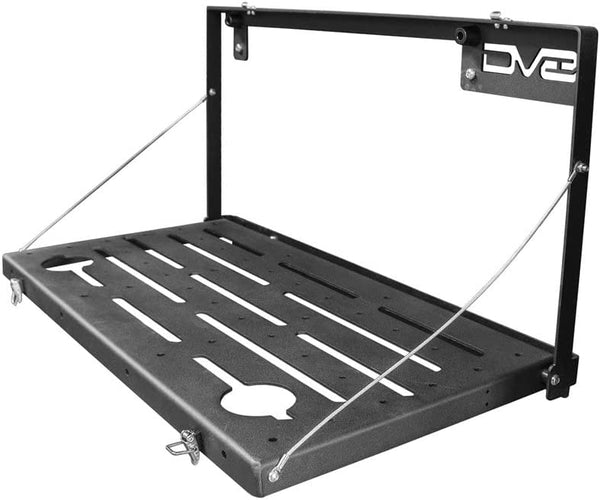 DV8 Offroad TTJL-01 Solid Steel Folding Trail Table - 2018-2023 Jeep Wrangler JL