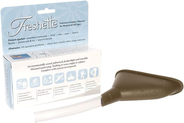 Freshette Sports &amp; Travel Portable Reusable Female Urinary Device