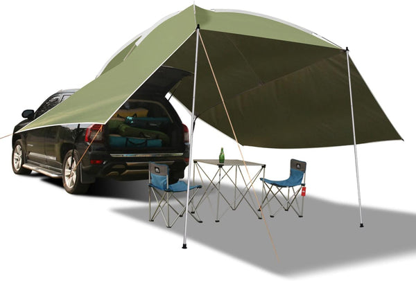 REDCAMP Portable Waterproof Car Awning Sun Shelter