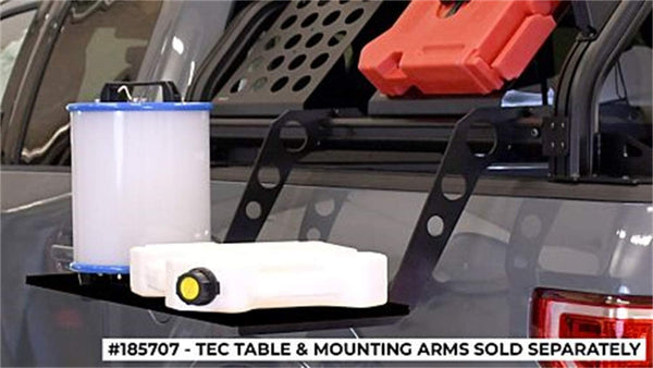 Putco 185707 Universal TEC Table with No Drill Mounting Arms