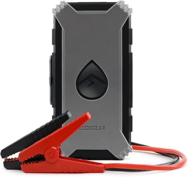 Ecoxgear EcoJump Portable Waterproof 12V Auto Battery Booster Jumper Starter - 15000 mAh