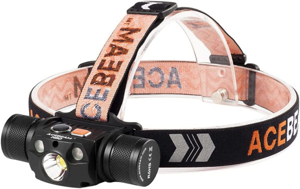 Acebeam H30 Rechargeable Led Headlamp Max - 4000 High Lumens