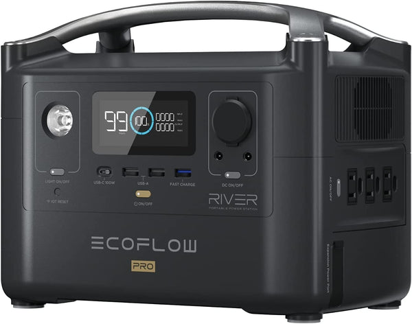 EF Ecoflow River Pro Portable Power Station - 720Wh