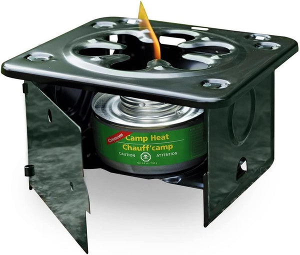 Coghlan's Fold-flat Camping Stove with coated steel construction