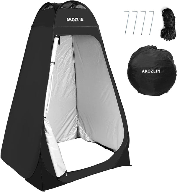 Akozlin Portable Outdoor Pop Up Shower Tent