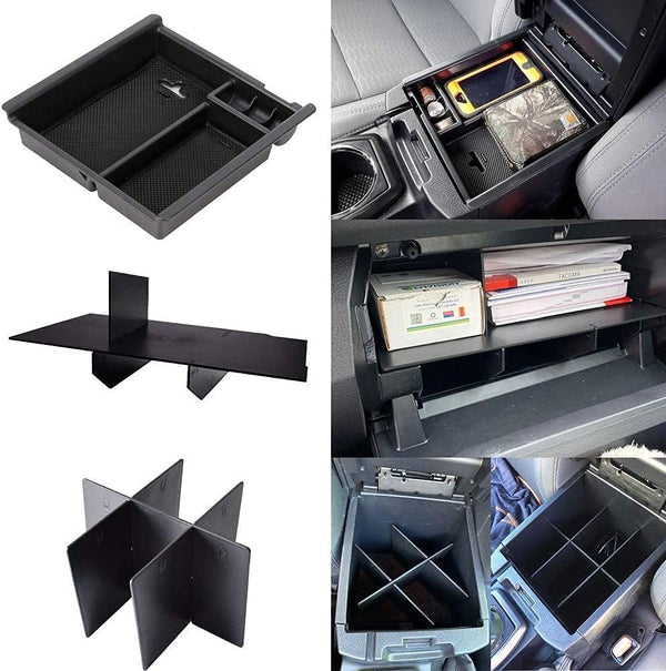 EDBETOS for Toyota Tacoma 2016-2021 Center Console Organizer Tray