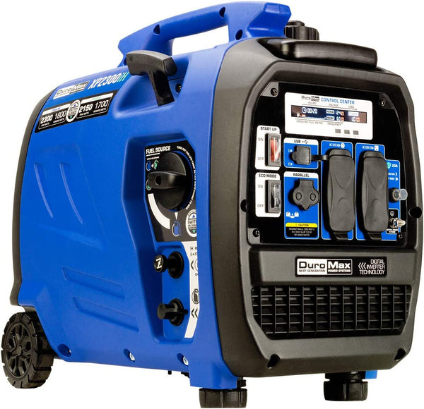 DuroMax 2,300 Watt Dual Fuel Portable Inverter Generator w/ CO Alert