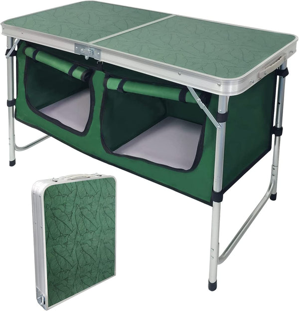 CampLand Outdoor Aluminum Lightweight Foldable Camping Table