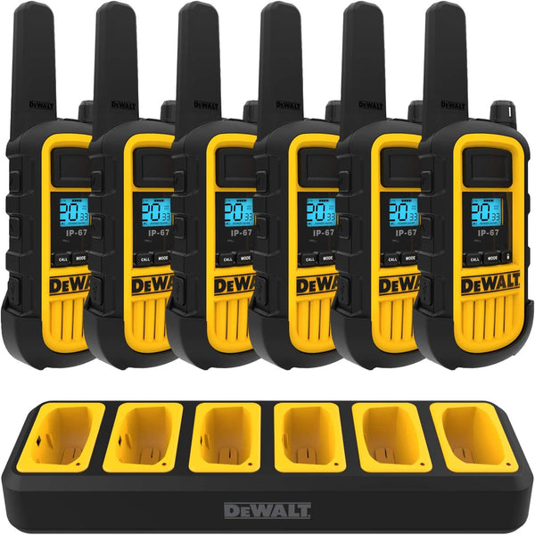 Dewalt DXFRS800 2 Watt Heavy Duty Waterproof &amp; Rechargeable Two-Way Radio