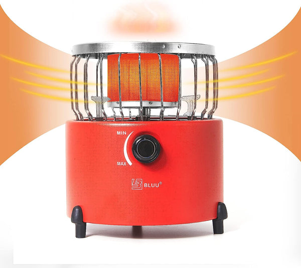 Bluu 2 in 1 Camping Outdoor Propane Heater &amp; Stove