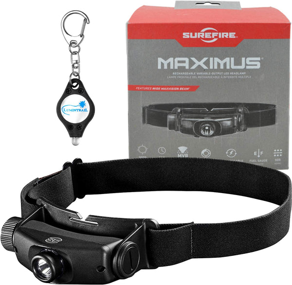 SureFire Maximus Rechargeable Variable-Output LED Headlamp