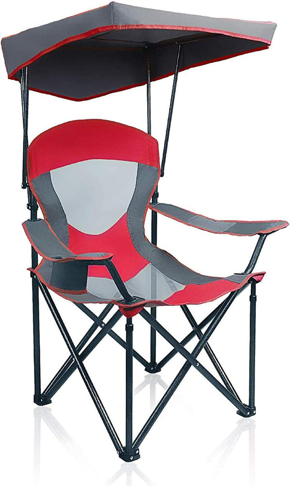 Alpha Camp Heavy Duty Canopy Lounge Sunshade Chair