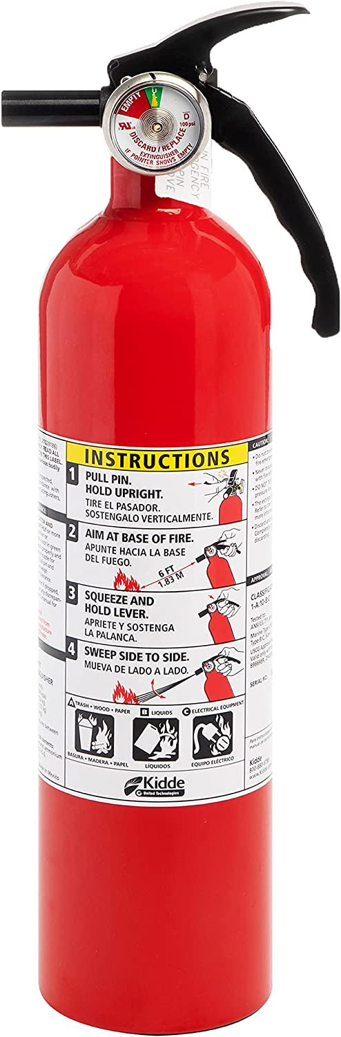 Kidde FA110 Multi Purpose Fire Extinguisher