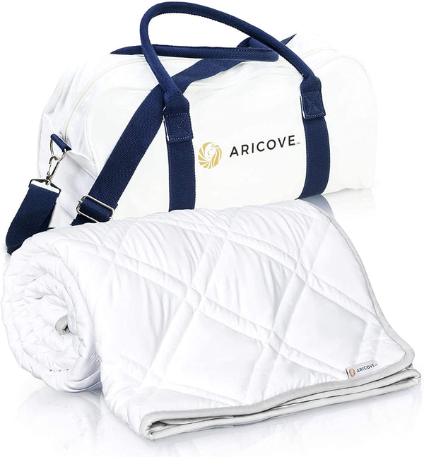 Aricove Silky Soft Bamboo Cooling 48x72 inches Weighted Blanket