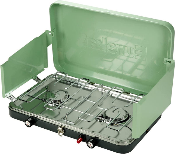 Eureka Ignite Portable Aluminum 2-Burner Propane Camping Stove