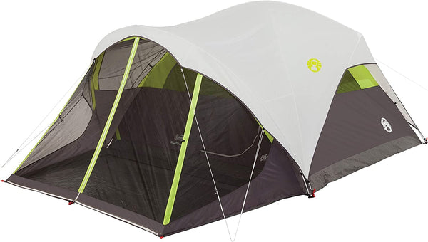 Coleman Steel Creek 6-Person Fast Pitch Dome Camping Tent with Screened Porch