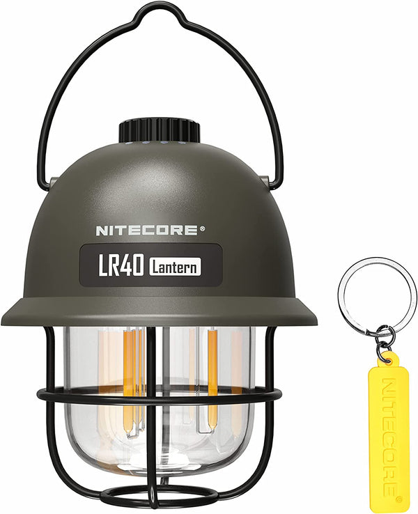 NITECORE LR40 Multifunctional USB-C Rechargeable Camping Lantern - 100 Lumens