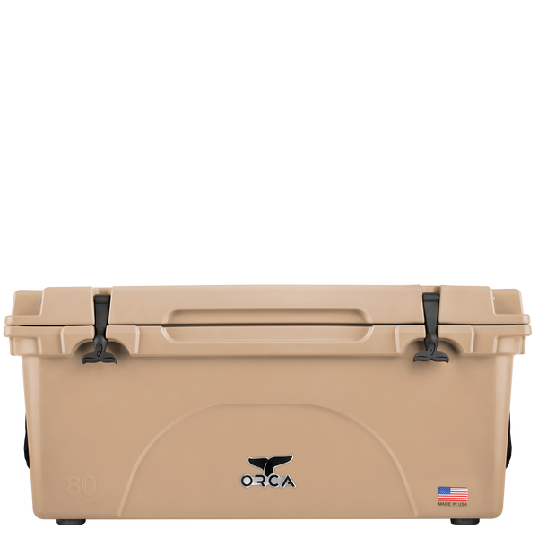 80 Quart Cooler Tan