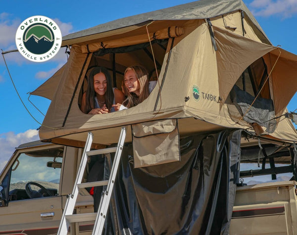 8119933 OVS TMBK - S0ft Shell Roof Top Tent with Green Rain Fly