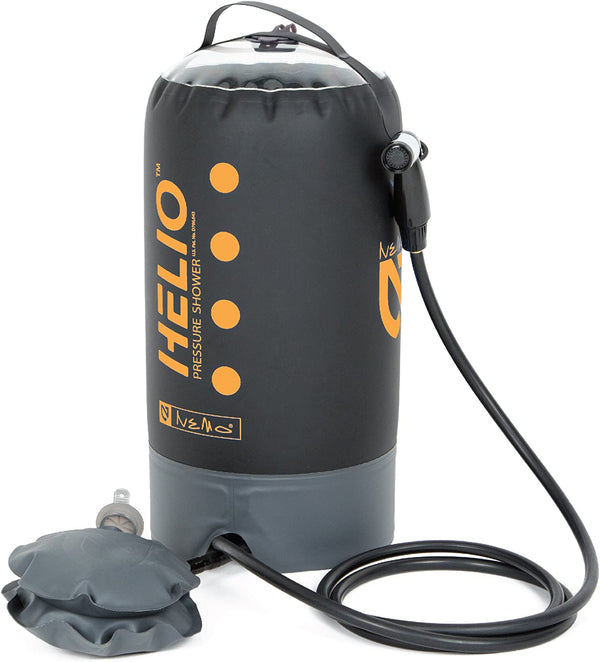 Nemo Helio Portable Pressure Shower with Foot Pump