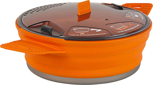 Sea to Summit X-Pot Collapsible Camping Stainless Steel Cook Pot