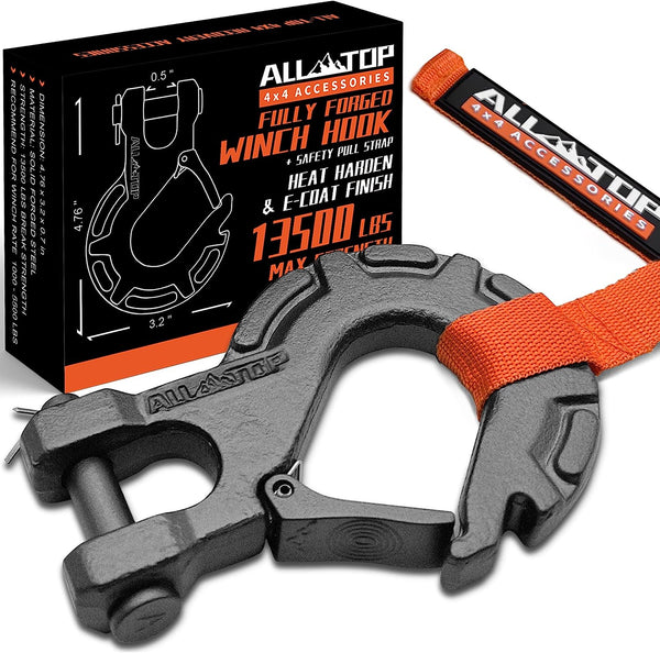 All-Top Forged Steel Winch Hook