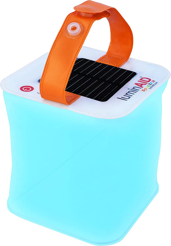 LuminAID Spectra Color-Changing Inflatable Solar Lantern