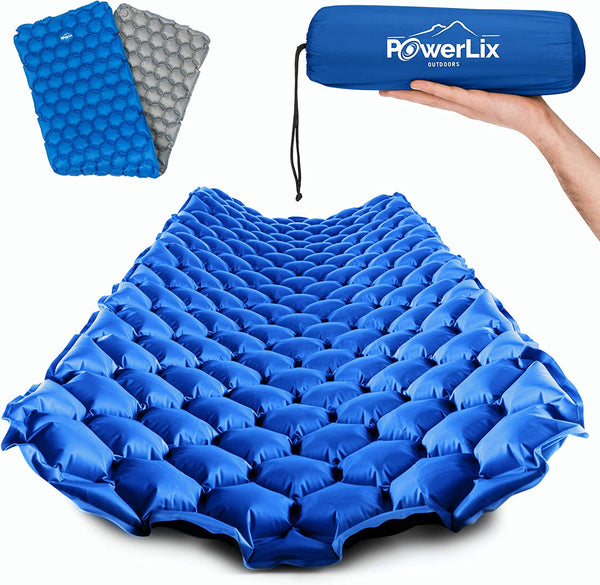 POWERLIX Sleeping Pad - Ultralight Inflatable Sleeping Mat