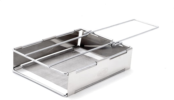 GSI Outdoors Glacier Collapsible Stainless Steel Toaster