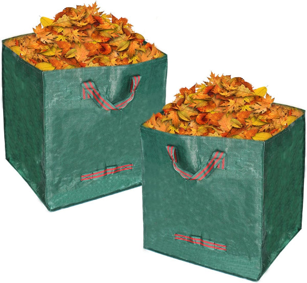 CYCHIRV Reusable Large Gardening Leaf Trash Bags - 32 Gallons