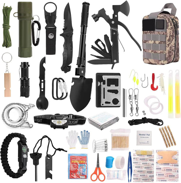 218pcs Professional Survival Kit Tools