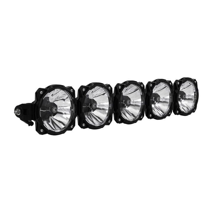 14-18 Polaris RZR 32" 5-Light Curved Light Bar System - 100W Combo Beam - KC Gravity Pro6