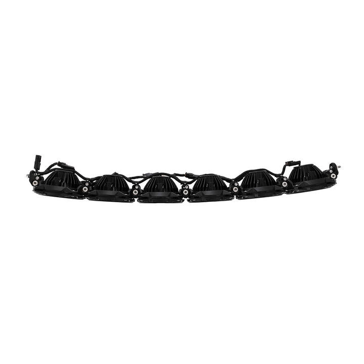 Yamaha YXZ1000R 39" 6-Light Curved Light Bar System - 120W Combo Beam - KC Gravity Pro6