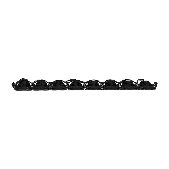 07-18 Jeep JK 50" 8-Light Curved LED Light Bar System - 160W Combo Beam - KC Gravity Pro6