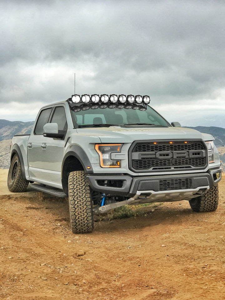 2015-2020 Ford F150 / Raptor 57" LED Light Bar Kit - 180W Combo Beam - KC Gravity Pro6