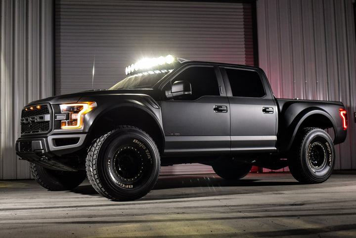 2015-2020 Ford F150 / Raptor 57" LED Light Bar Kit - 180W Combo Beam - KC Gravity Pro6