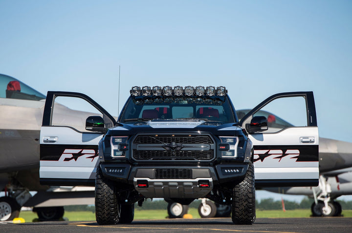 2015-2020 Ford F150 / Raptor 57" LED Light Bar Kit - 180W Combo Beam - KC Gravity Pro6