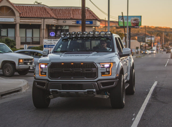 2015-2020 Ford F150 / Raptor 57" LED Light Bar Kit - 180W Combo Beam - KC Gravity Pro6