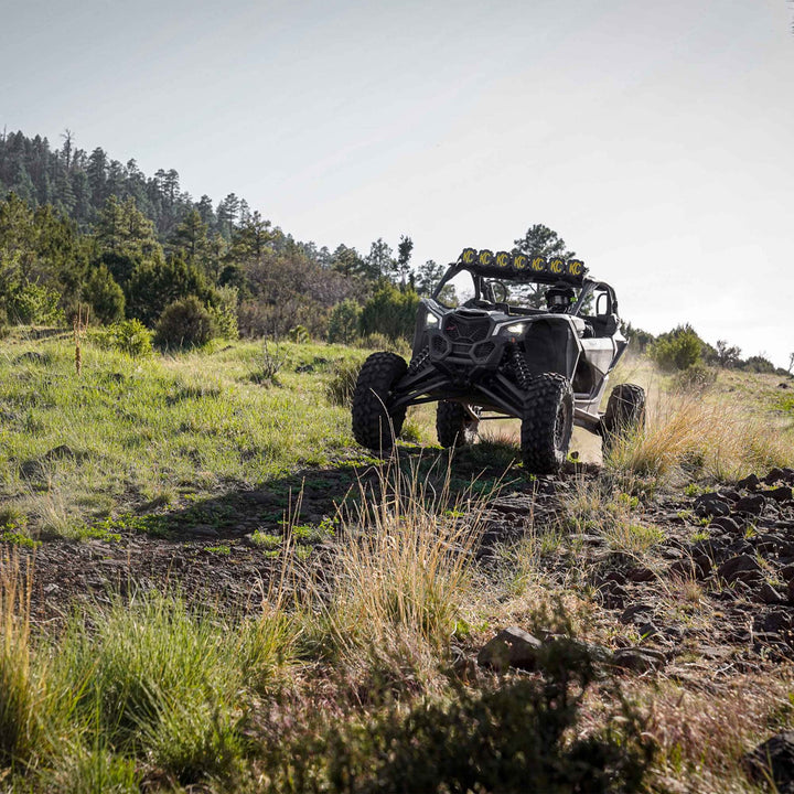 17-23 Can-Am Maverick X3 45" Curved LED Light Bar System - 140W Combo Beam - KC Gravity Pro6